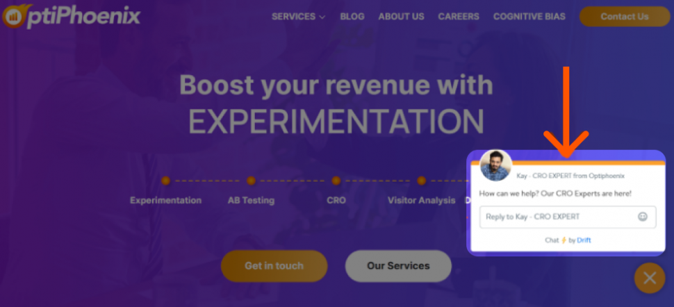 Live Chat Feature for better customer service