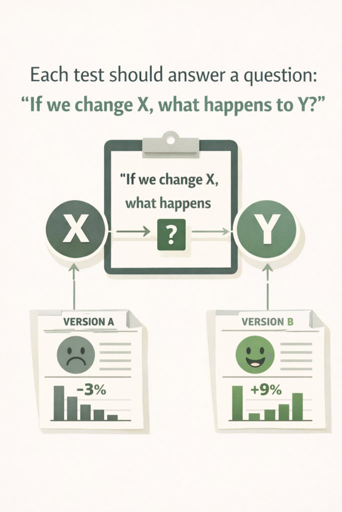 A/B test