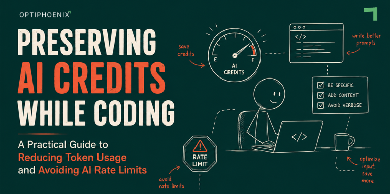 Preserving AI Credits While Coding – A Practical Guide to Reducing Token Usage and Avoiding AI Rate Limits
