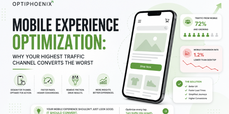Mobile Experience Optimization: Why Your Highest Traffic Channel Converts the Worst