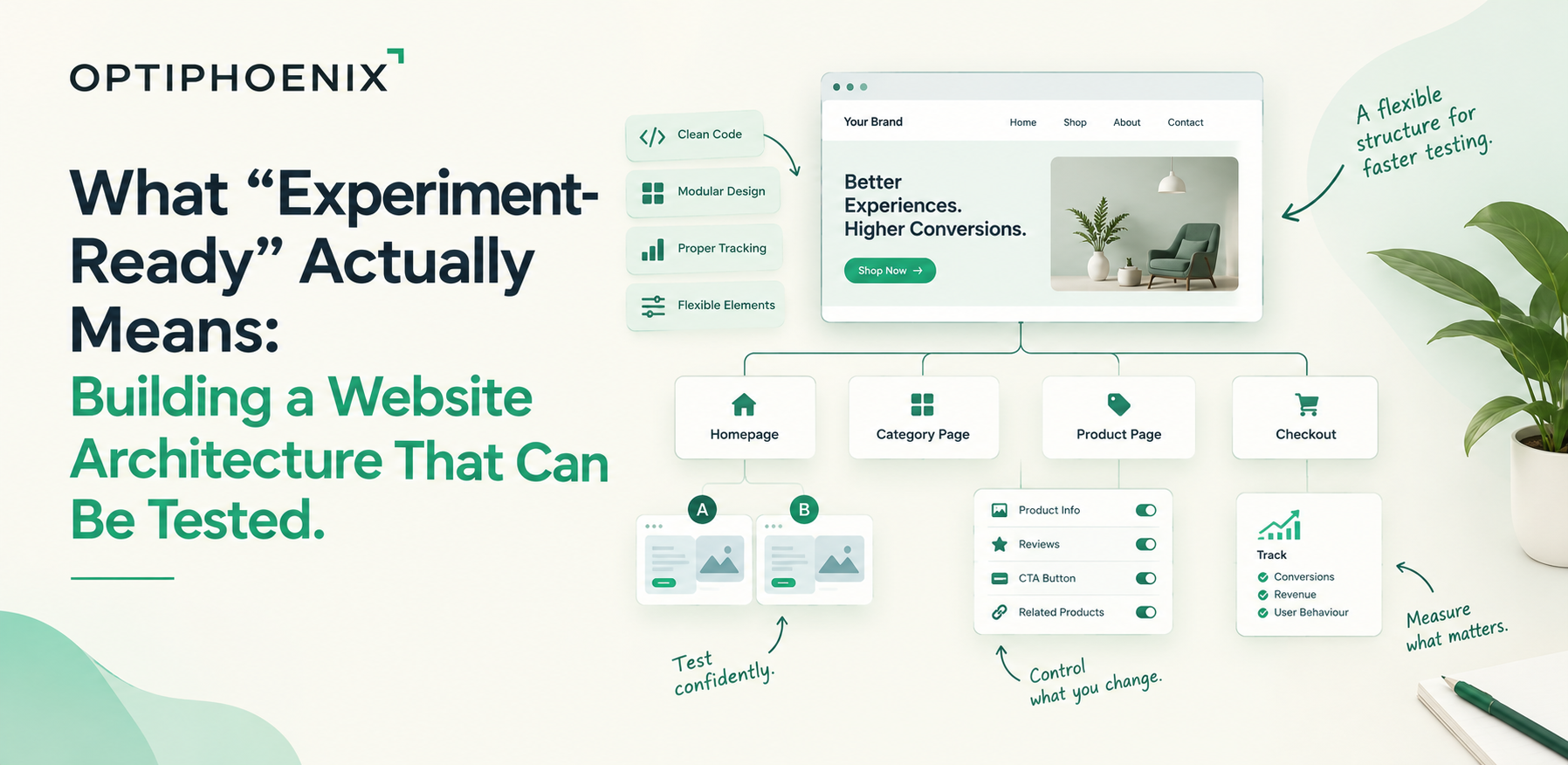 What “Experiment-Ready” Actually Means: Building a Website Architecture That Can Be Tested