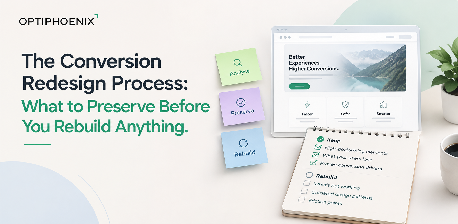 The Conversion Redesign Process: What to Preserve Before You Rebuild Anything