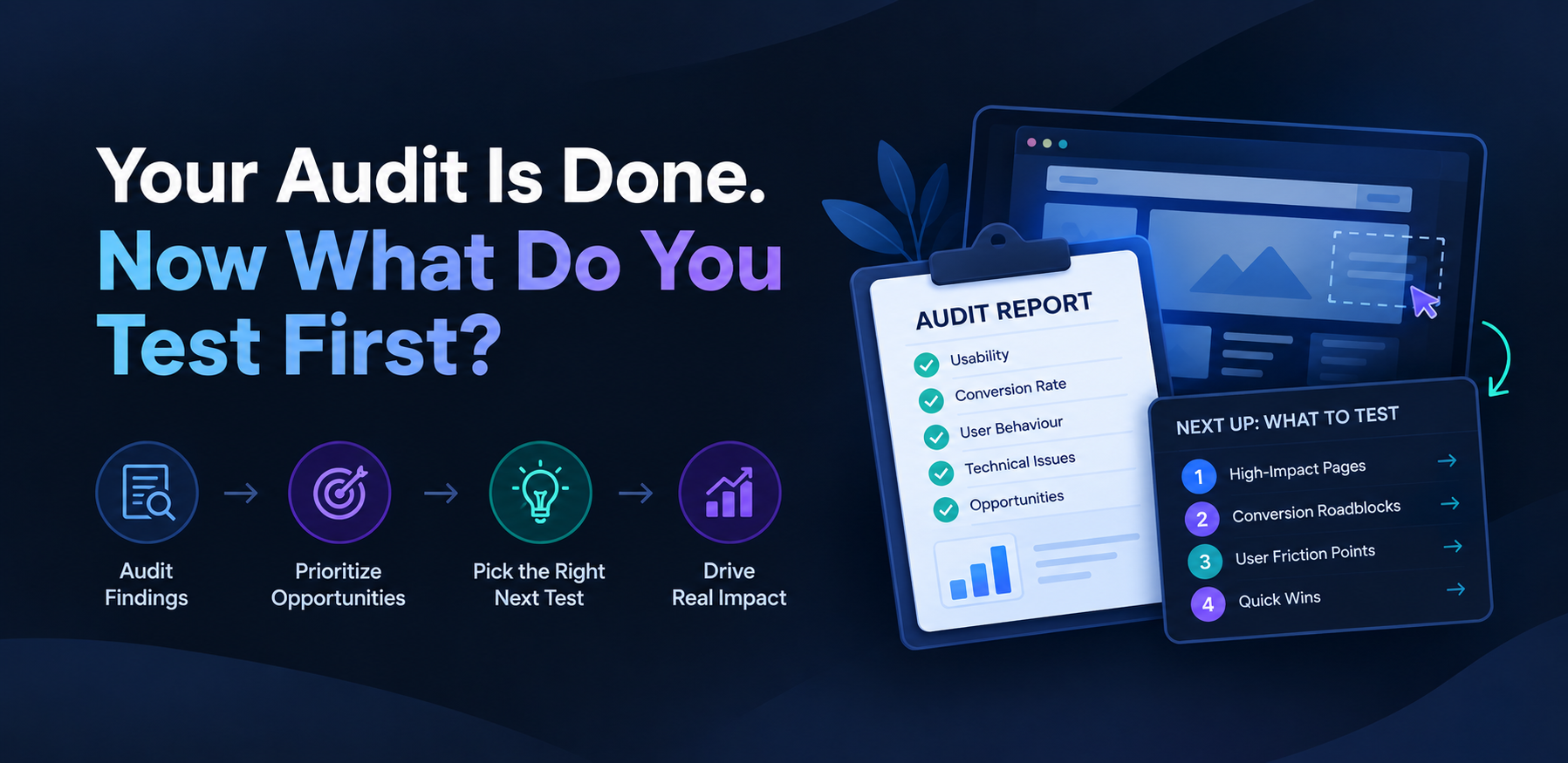 Your Audit Is Done. Now What Do You Test First?