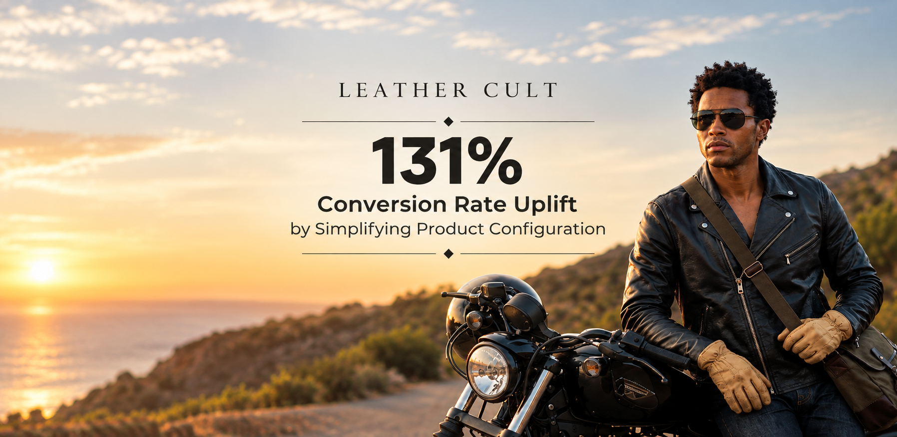 LEATHER CULT × OPTIPHOENIX: 131% CONVERSION RATE UPLIFT BY SIMPLIFYING PRODUCT CONFIGURATION